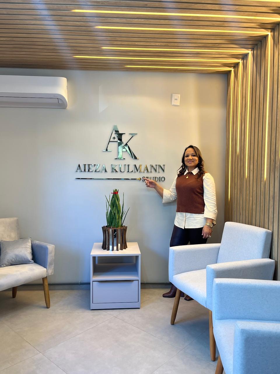 Recepção do Studio Aieza Kulmann