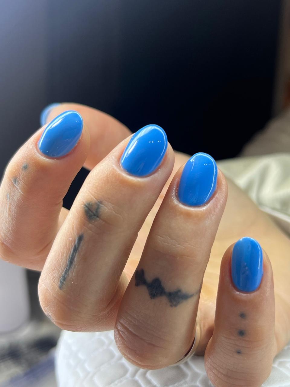 Esmaltação azul